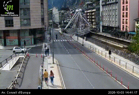 Cámara de tráfico Av. Consell d'Europa
