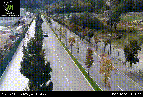 Cámara de tráfico CG1-A / PK 4+259 (Av. Enclar) / 960 metres en CG1