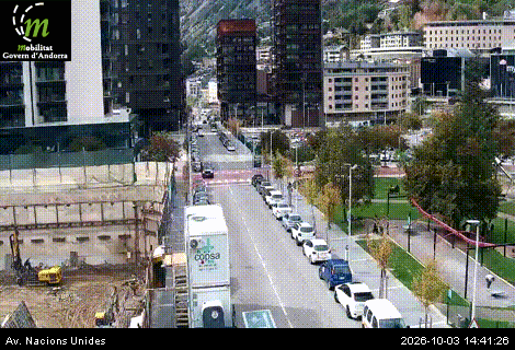 Cámara de tráfico Av. Nacion Unides / 1.024 metres