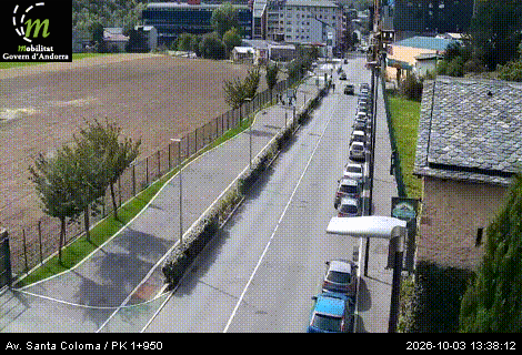 Cámara de tráfico Av. Santa Coloma PK 1+950 / 979 metres